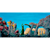 Painting - surreal landscape inspired by max ernst